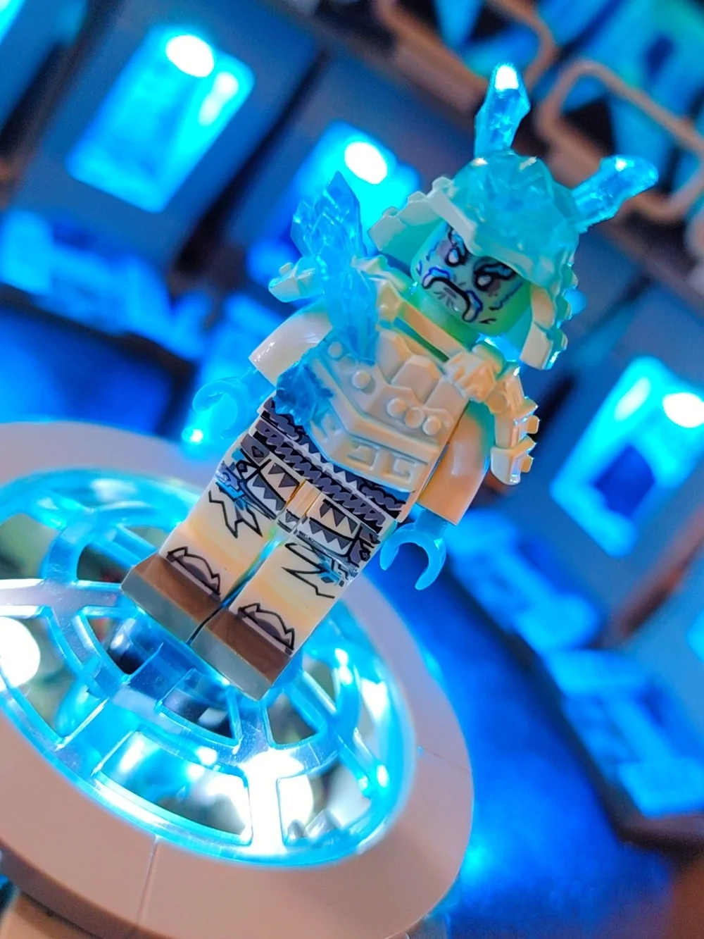 Ninjago Ice Emperor Zane Minifigure Lego Compatible
